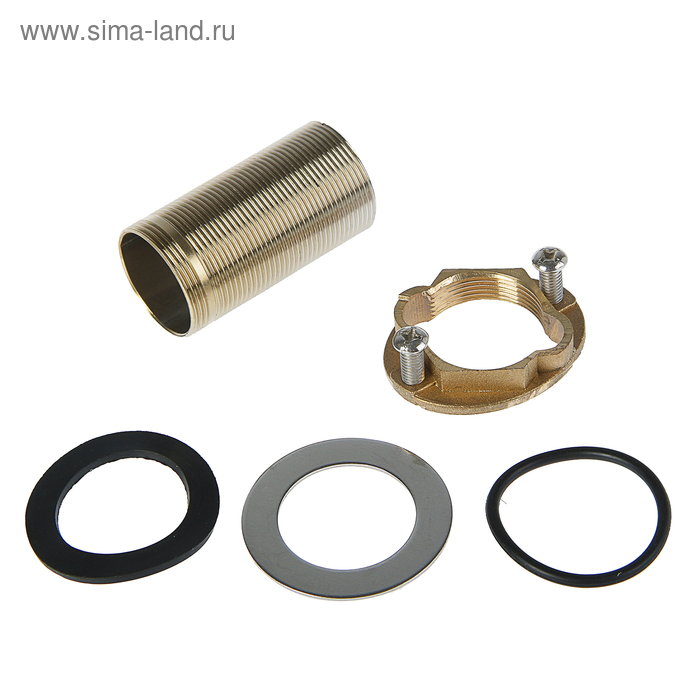 Смеситель для кухни Accoona A4890WF-1, однорычажный, латунь, черный/золото