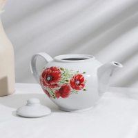 Сервиз чайный &laquo;Дачный. Маки&raquo;, 14 предметов