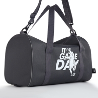 Сумка спортивная мужская, TEXTURA, маленький размер, цвет серый Сумка спортивная мужская, TEXTURA, маленький размер, цвет серый