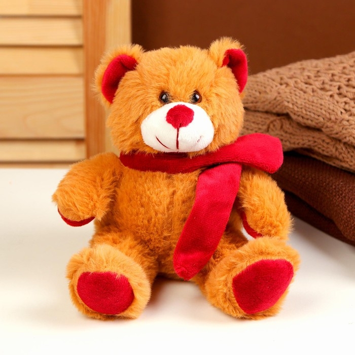 Мягкая игрушка &laquo;Медведь&raquo;, 16 см, цвет коричневый