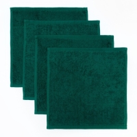 Набор махр. полотенец Этель Happy winter 30х30 см-4шт, хл 340г/м2