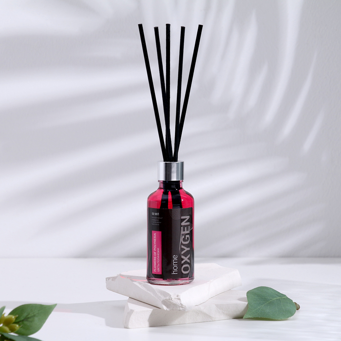 Диффузор ароматический OXYGEN HOME Диффузор ароматический OXYGEN HOME "Flowers of Polynesia", 50 мл, цветы Полинезии