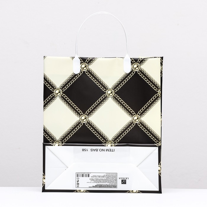 Пакет "Ромб", мягкий пластик, 26 x 23 см, 110 мкм