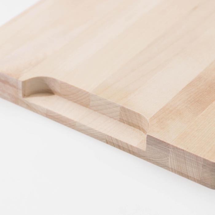 Доска разделочная Доляна, 32×20×2 см, с выемками для пальцев, берёза Доска разделочная Доляна, 32×20×2 см, с выемками для пальцев, берёза