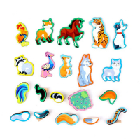 Развивающая игра с прищепками «Чей хвост?» Развивающая игра с прищепками «Чей хвост?»