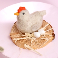 Пасхальный декор «Курочка» 8 × 8 × 7 см Пасхальный декор «Курочка» 8 × 8 × 7 см