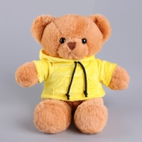Мягкая игрушка &laquo;Медведь&raquo; в толстовке, 28 см, цвет МИКС
