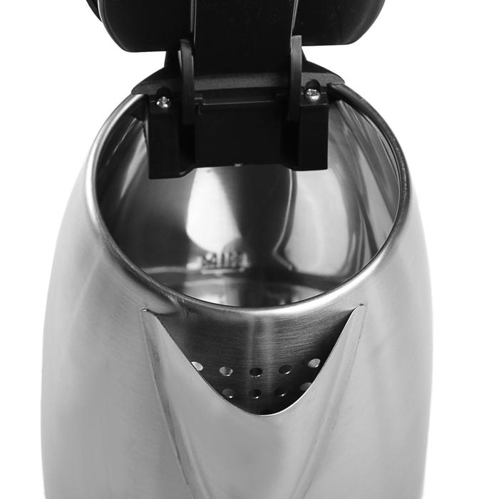 Чайник электрический DELTA DL-1033, металл, 2 л, 1800 Вт, серебристый Чайник электрический DELTA DL-1033, металл, 2 л, 1800 Вт, серебристый