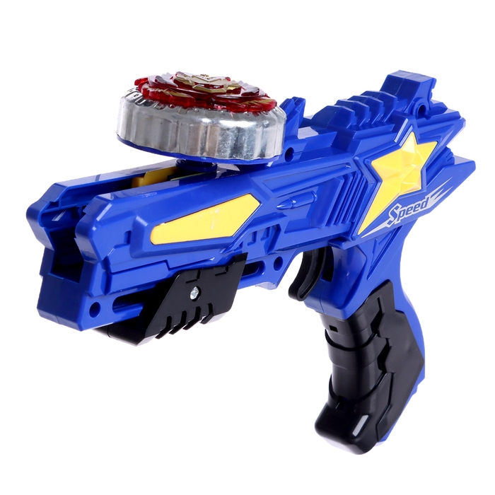 Набор волчков с запуском &laquo;Гиро бластер&raquo;, 2 волчка, бластер