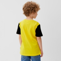 Футболка детская Mickey Микки Маус, рост 110-116, жёлтый