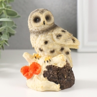 Сувенир полистоун "Сова на ветке с цветами" 8х7х11 см Сувенир полистоун "Сова на ветке с цветами" 8х7х11 см