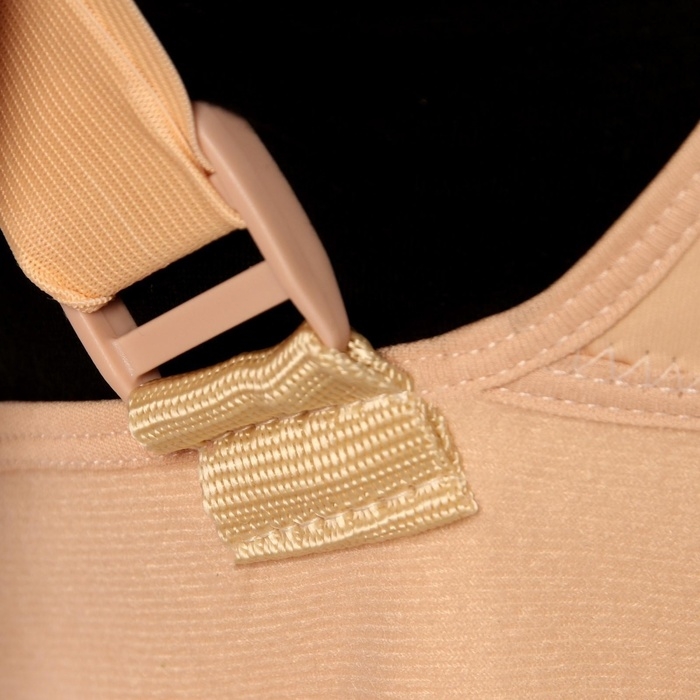 Массажёр - фиксатор для осанки и поясницы, на фастексах, размер M-L, цвет бежевый Массажёр - фиксатор для осанки и поясницы, на фастексах, размер M-L, цвет бежевый