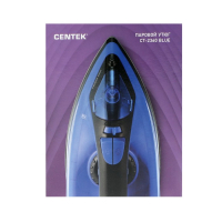 Утюг Centek CT-2360, 1600 Вт, антипригарная подошва, 200 мл, чёрно-синий Утюг Centek CT-2360, 1600 Вт, антипригарная подошва, 200 мл, чёрно-синий