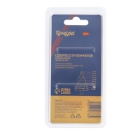 Сверло ступенчатое ТУНДРА ПРОФИ, HSS-Co, спиральный профиль, трехгранный хвостовик, 9-36 мм Сверло ступенчатое ТУНДРА ПРОФИ, HSS-Co, спиральный профиль, трехгранный хвостовик, 9-36 мм