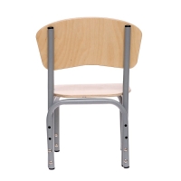 Стул регулируемый &laquo;Кузя&raquo;, фанера (00-1), спинка-бублик