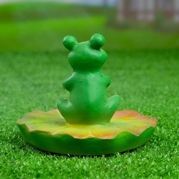 Садовая фигура Садовая фигура "Лягушка хлопает" 15х10см