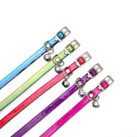 Ошейник лаковый "Радуга", 30 х 1 см, микс Ошейник лаковый "Радуга", 30 х 1 см, микс