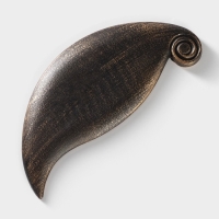 Блюдо для фруктов Доляна &laquo;Винтажный лист&raquo;, 27&times;10,5&times;1,5 см, цвет бронзовый