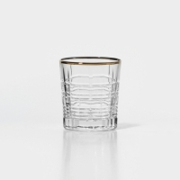 Набор низких стаканов стеклянных «Даллас Голд», 300 мл, 2 шт Набор низких стаканов стеклянных «Даллас Голд», 300 мл, 2 шт