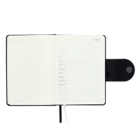 Ежедневник датированный 2024 A5 176 листов, deVENTE.Norwich, твёрдая обложка с поролоном из искусственной кожи, ляссе, кремовый блок 70 г/м2, чёрный Ежедневник датированный 2024 A5 176 листов, deVENTE.Norwich, твёрдая обложка с поролоном из искусственной кожи, ляссе, кремовый блок 70 г/м2, чёрный