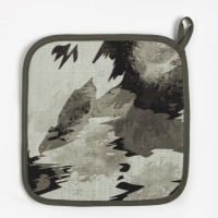 Набор Кухонный &laquo;Real hero&raquo;, варежка-прихватка 20х28см, прихватка 19х19см, 100% хлопок