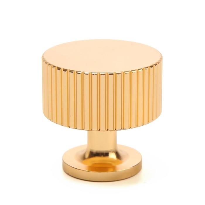 Ручка кнопка CAPPIO PK326, d=28 мм, цвет золото Ручка кнопка CAPPIO PK326, d=28 мм, цвет золото