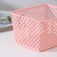 Корзина для хранения &laquo;Баскет&raquo;, пластик, 14,5&times;11,5&times;8 см, цвет МИКС