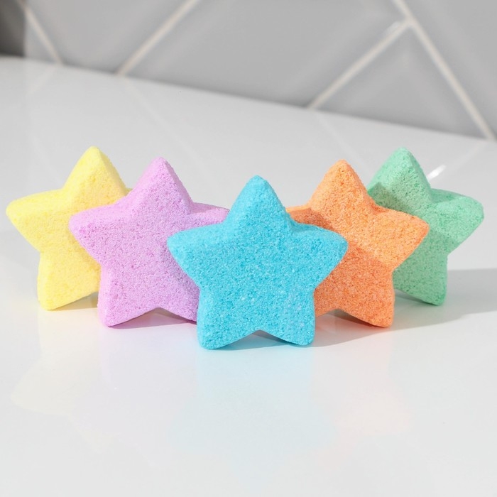 Бурлящие шары детские &laquo;Няшки-бурляшки&raquo;, бомбочки для ванны, 5 х 40 г, ЧИСТОЕ СЧАСТЬЕ