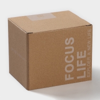 Кружка керамическая с ложкой Simple, 350 мл, цвет белый Кружка керамическая с ложкой Simple, 350 мл, цвет белый