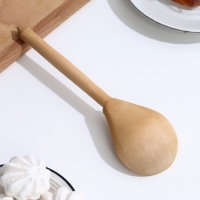 Ложка полубаская, вареная, цвет клён Ложка полубаская, вареная, цвет клён