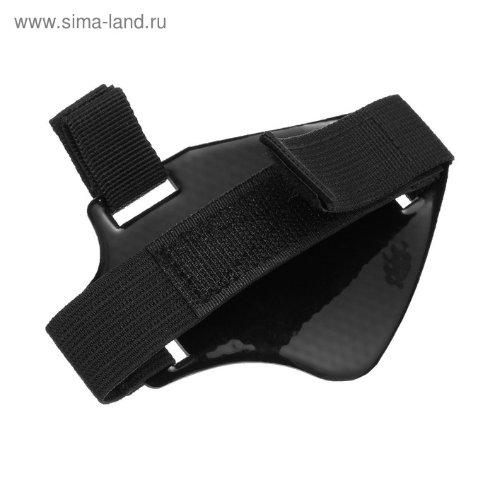 Защитная накладка на обувь, пластик, под рычаг переключения передач, чёрная