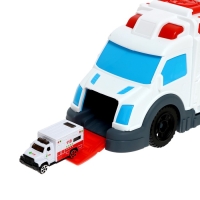 Парковка &laquo;Скорая&raquo;, трансформация, подвижные детали