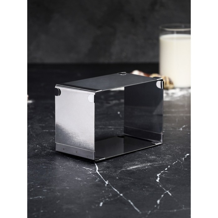 Форма для выпечки с регулировкой размера &laquo;Прямоугольная&raquo;, h-8,5 см, 10х15 - 18х28 см