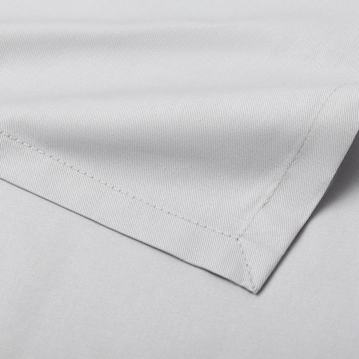 Полотенце Этель Home 40х73 см, цв.светло-серый, 100% хл, саржа 190 г/м2 Полотенце Этель Home 40х73 см, цв.светло-серый, 100% хл, саржа 190 г/м2