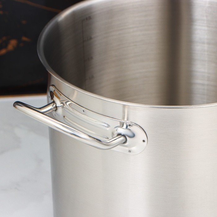 Кастрюля &laquo;Общепит&raquo;, 9 л, d=24 см, h=20 см, капсульное дно, индукция