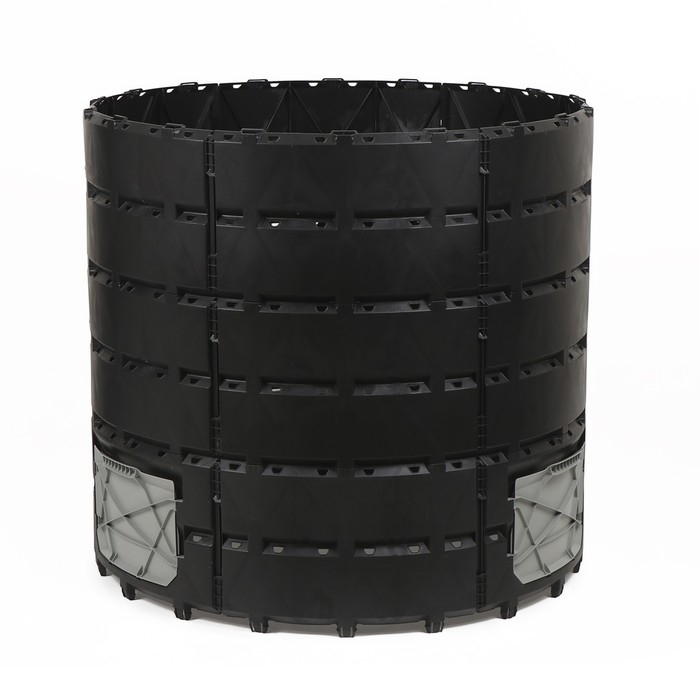Компостер, 1 200 л, пластик, чёрный Компостер, 1 200 л, пластик, чёрный