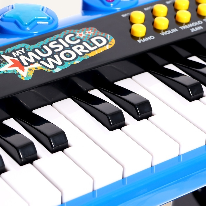 Синтезатор напольный &laquo;Музыкальный мир&raquo;, световые, звуковые эффекты, с микрофоном