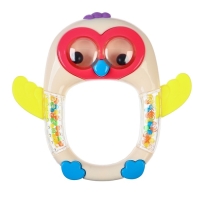 Погремушка &laquo;Совенок&raquo;, с эластичными элементами, цвет МИКС