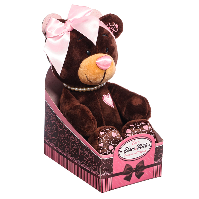 Мягкая игрушка «Медведь Milk», с, 20 см Мягкая игрушка «Медведь Milk», с, 20 см