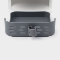 Ёршик для унитаза силиконовый SAVANNA, 10,8×42,5 см, цвет серый Ёршик для унитаза силиконовый SAVANNA, 10,8×42,5 см, цвет серый