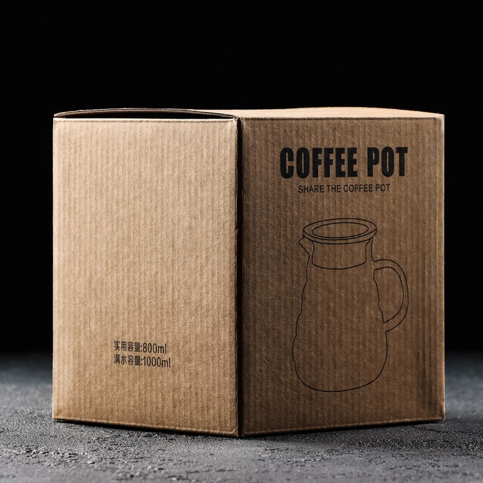 Чайник стеклянный заварочный с крышкой &laquo;Бриз&raquo;, 700 мл