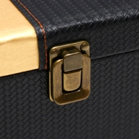 Шкатулка дерево, кожзам под бутылку "Премиум" 3 предмета тёмно-коричневый 35х11х17,5 см Шкатулка дерево, кожзам под бутылку "Премиум" 3 предмета тёмно-коричневый 35х11х17,5 см