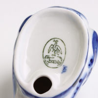 Сувенир "Голубь" малый, 13х6х10,5см, гжель