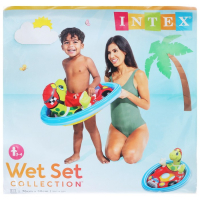 Круг для плавания «Зверюшки», с сиденьем, от 3-4 лет, цвет МИКС, 59570NP INTEX Круг для плавания «Зверюшки», с сиденьем, от 3-4 лет, цвет МИКС, 59570NP INTEX