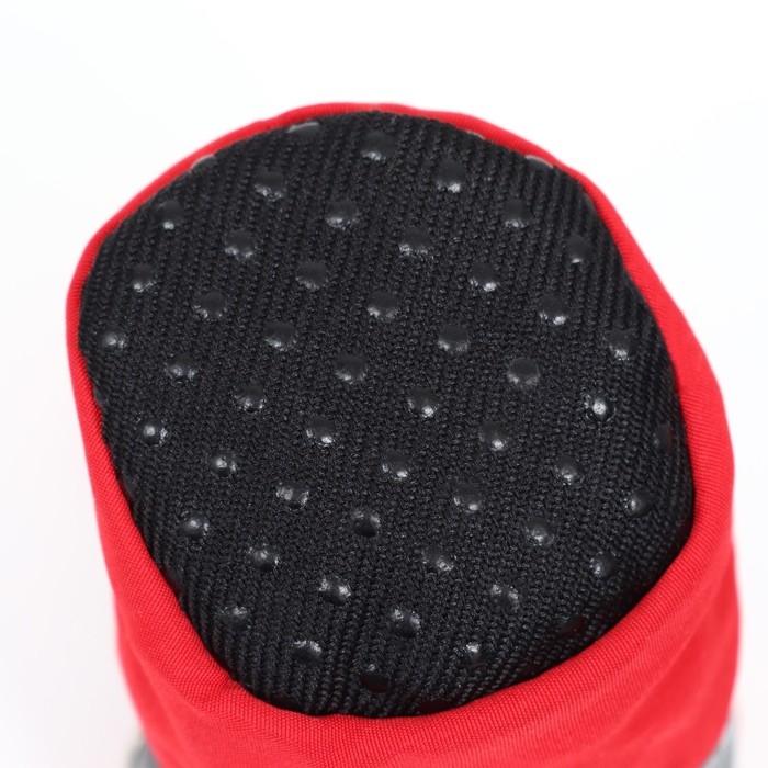 Ботинки для собак "Уют" с утяжкой, набор 4 шт, размер 5 (5, 5 х 4, 5 см), красные