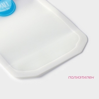 Набор пакетов для хранения продуктов Доляна &laquo;Бирки&raquo;, застёжка zip-lock, 3 шт, 10,5&times;15 см, 13,5&times;19,5 см, 17&times;24,5 см, цвет МИКС