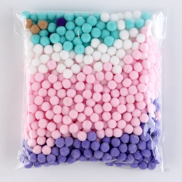 Аппликация помпошками &laquo;Зайчик&raquo;, размер &mdash; 20 &times; 20 см, клей 30 мл