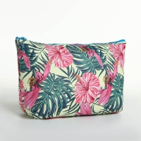 Косметичка на молнии, цвет жёлтый/зелёный Косметичка на молнии, цвет жёлтый/зелёный