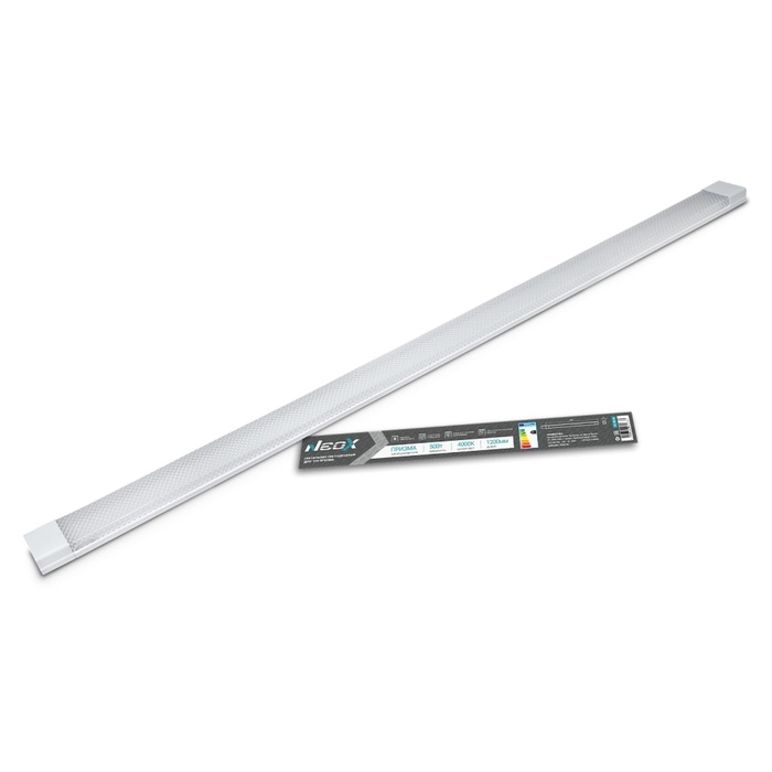 Светильник светодиодный ДПО-110 ПРИЗМА 50Вт 4000К 1200мм IP40 NEOX Светильник светодиодный ДПО-110 ПРИЗМА 50Вт 4000К 1200мм IP40 NEOX