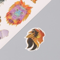 Фотоальбом 25 листов (наклейки+кольца) "Лев" 19х27х3 см Фотоальбом 25 листов (наклейки+кольца) "Лев" 19х27х3 см